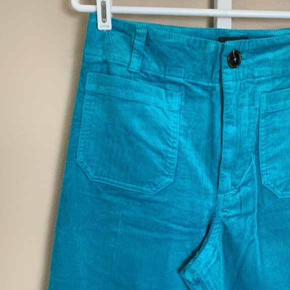 Anthropologie The Colette Cropped Wide-Leg Corduroy Pants by Maeve - Picture 10 of 16